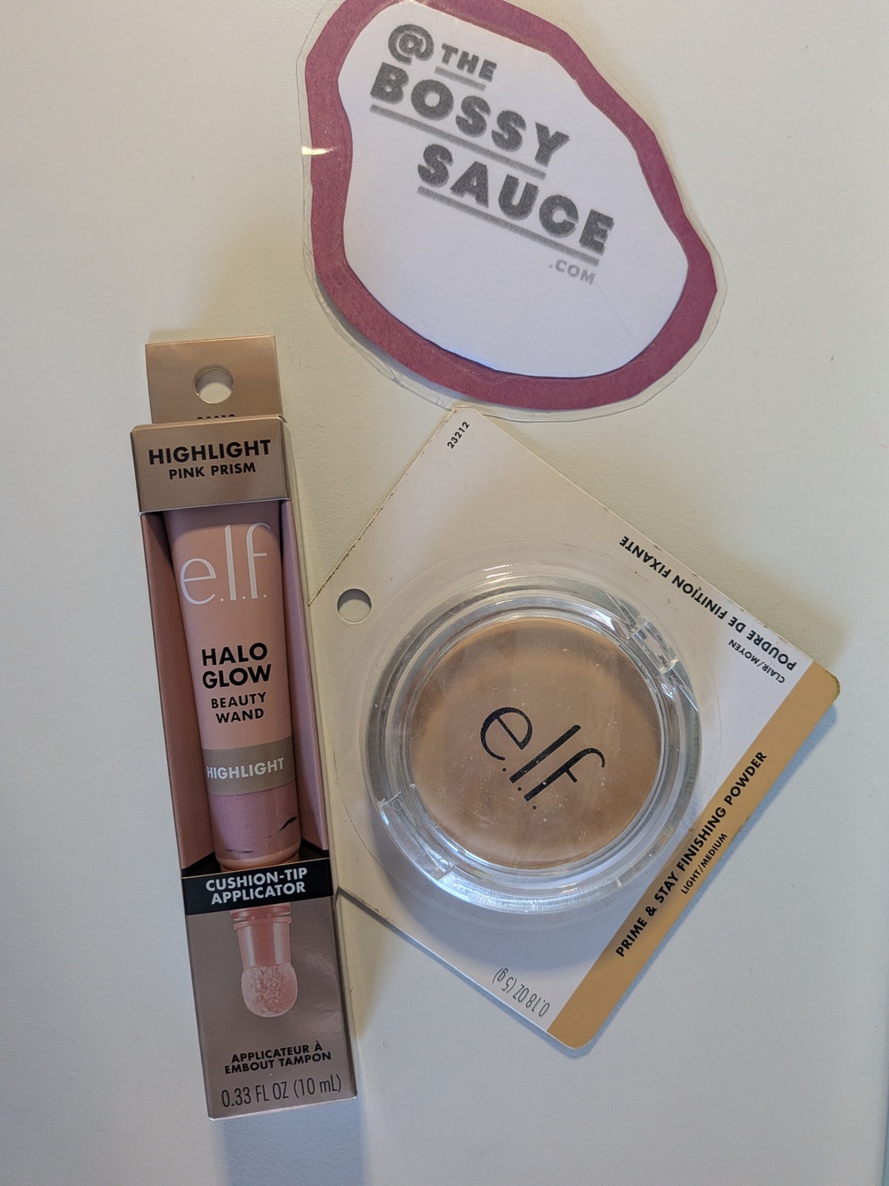 🌸 e.l.f. Halo Glow Pink Prism + Prime & Stay Light/Medium Duo NWT